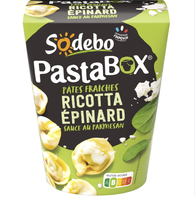 PastaBox Ricotta Épinard